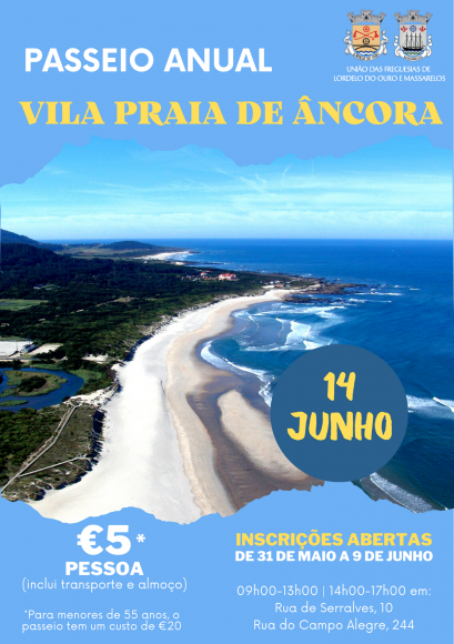 Passeio Anual a Vila Praia de Âncora