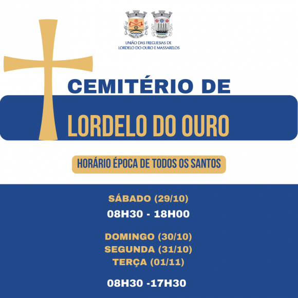 Cemitério de Lordelo do Ouro - Horário época de Todos os Santos