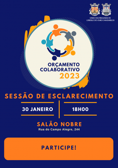 Orçamento Colaborativo 2023 - Sessão Pública de Esclarecimento