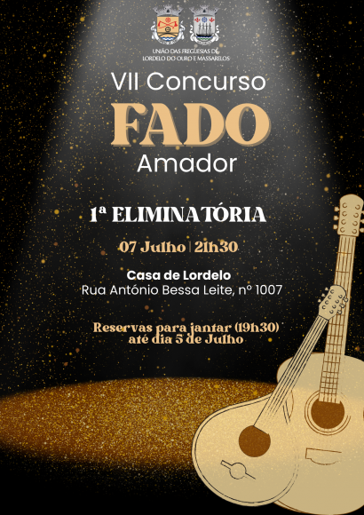 1ª Eliminatória VII Concurso de Fado Amador