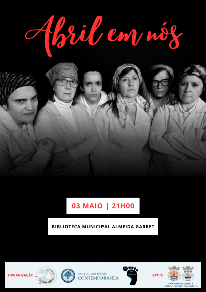 Peça de teatro "Abril em Nós"