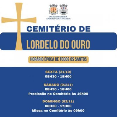 Horário Cemitério Lordelo do Ouro - Época de Todos os Santos