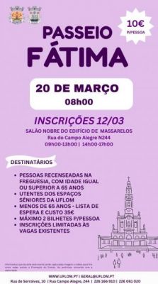 Passeio a F&aacute;tima 