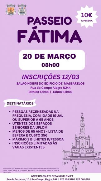 Passeio a F&aacute;tima 