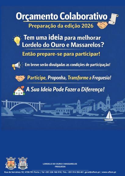 Or&ccedil;amento colaborativo 2026