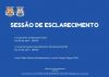 Sess&atilde;o de esclarecimento 