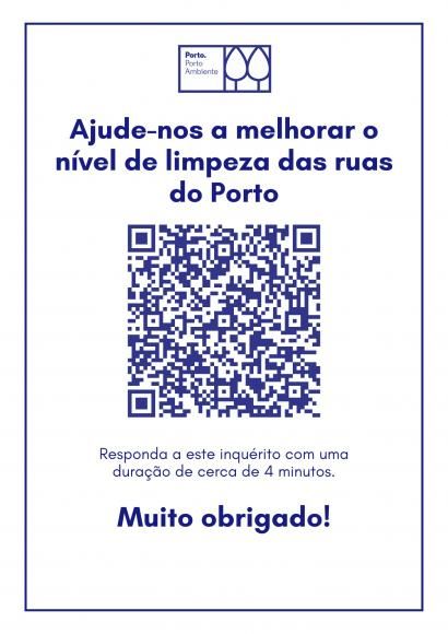 Inqu&eacute;rito limpeza das ruas do Porto 