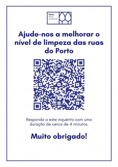 Inqu&eacute;rito limpeza das ruas do Porto 