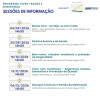 Sess&otilde;es de Informa&ccedil;&atilde;o - Programa Viver +Sa&uacute;de e Seguran&ccedil;a 