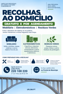 Recolhas ao domic&iacute;lio 