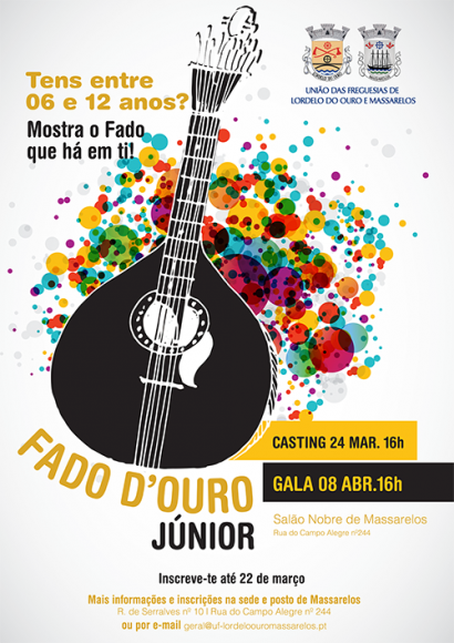 Inscrições abertas para o Fado D'Ouro Júnior 