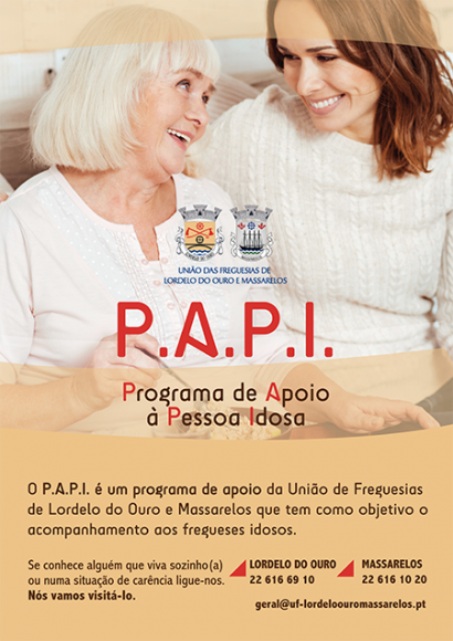 P.A.P.I. Programa de apoio à pessoa idosa