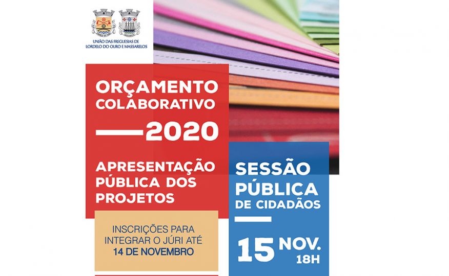Orçamento Participativo 2020 - Sessão Pública de Cidadãos
