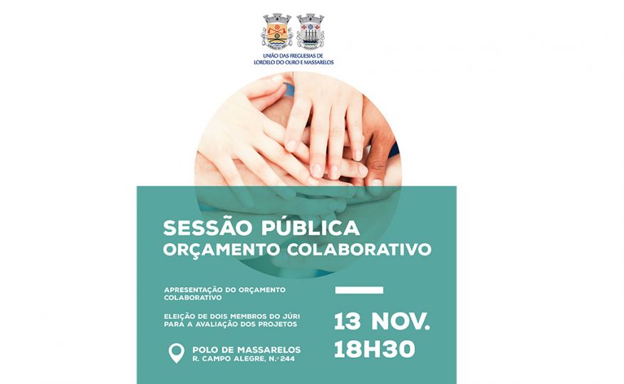 Sessão Pública de Apresentação do Orçamento Colaborativo