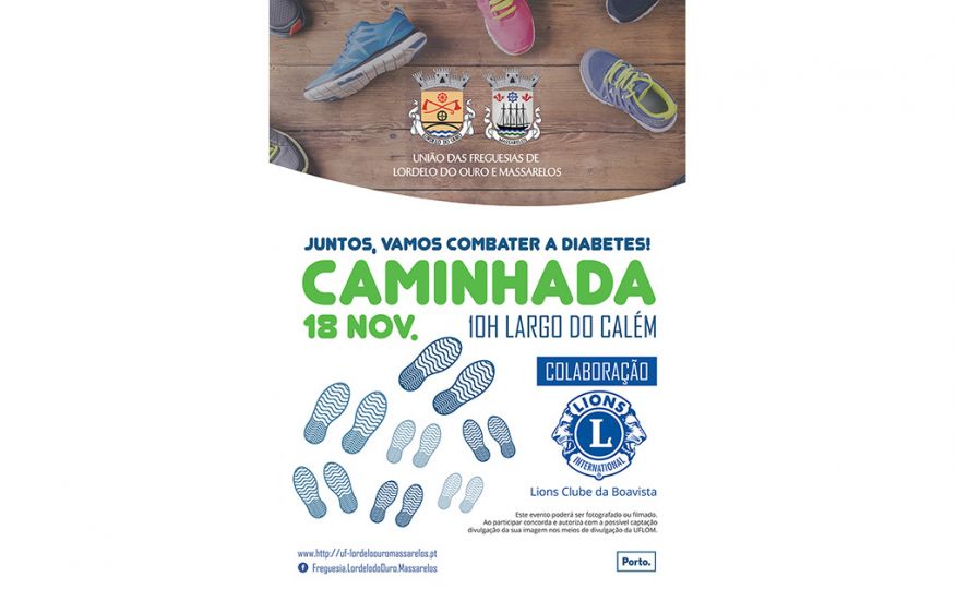 Caminhada - Juntos, vamos combater a Diabetes! 